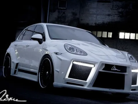 'Gã khổng lồ' Porsche Cayenne Turbo