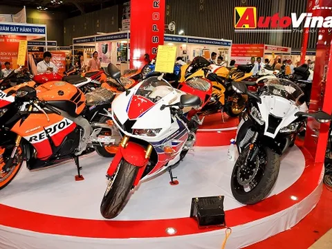 Dàn xe mô tô "khủng" tại Saigon Autotech 2013
