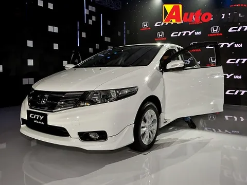 Honda City đẹp hơn với gói độ Modulo
