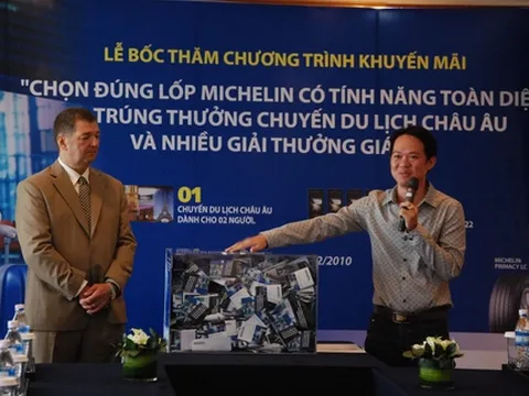 Kết quá: May mắn du lịch Châu Âu nhờ Michelin
