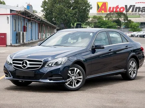 Cận cảnh Mercedes E250 2014 tại Việt Nam