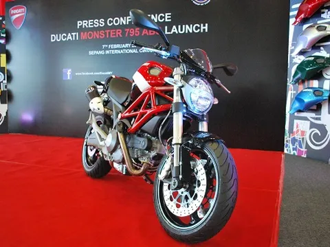 Ducati Monster 795 ABS sắp về Việt Nam