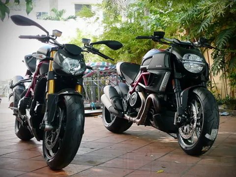 Bộ đôi Ducati "khủng" cùng về Việt Nam