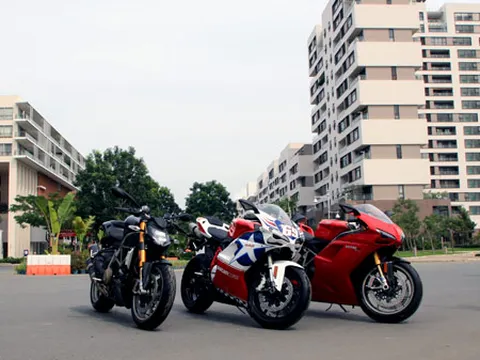 Ducati đời 2010 giảm giá mạnh tại Việt Nam