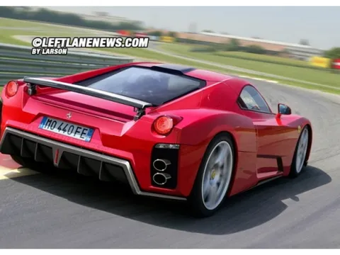 "Chộp" siêu phẩm Ferrari Enzo II trên đường thử