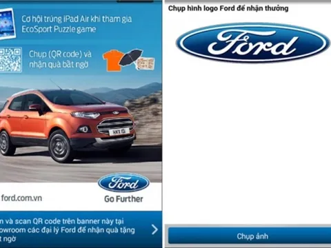 Trải nghiệm app di động Ford Vietnam