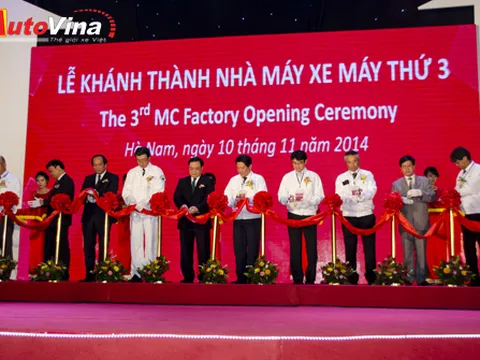 Honda Việt Nam khánh thành NM “120 triệu USD”