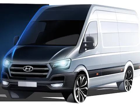 Hyundai sắp có xe bus H350 mới