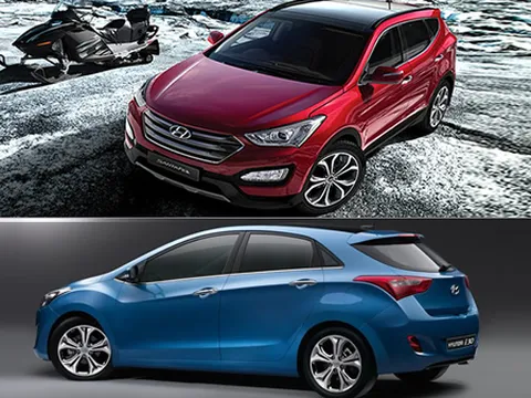 Hyundai i30 và Santa Fe 2013 sắp về Việt Nam