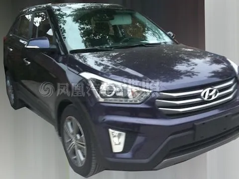 Hyundai ix25 lộ thêm nhiều hình tại Trung Quốc