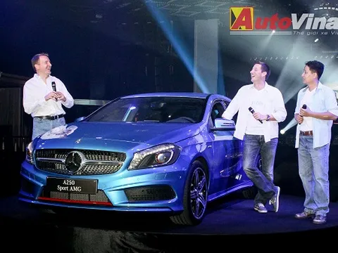 Mercedes A-Class ra mắt tưng bừng ở TPHCM