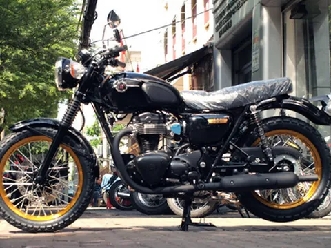 Ngắm Kawasaki W800 đậm nét cổ điển ở Việt Nam