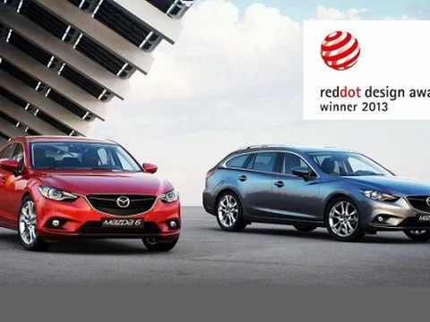 Mazda6 vinh dự giành giải thiết kế danh giá