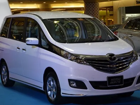 Cận cảnh xe 7 chỗ Mazda Biante