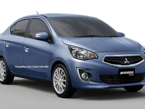 Mitsubishi hé lộ đối thủ của Toyota Vios