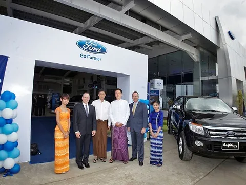 Xe Ford được bảo hành 5 năm ở Myanmar