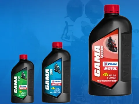 Ra mắt dầu nhớt Motul Gama cho xe máy