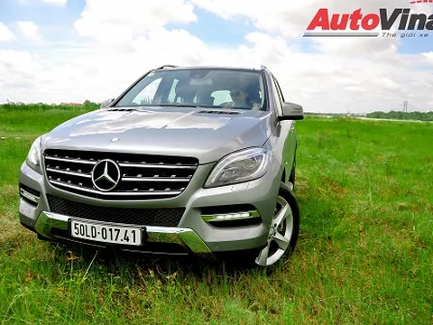 Cận cảnh Mercedes ML350 2013 tại Việt Nam
