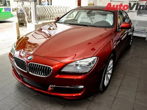 Cận cảnh BMW 640i Gran Coupe tại Sài Gòn