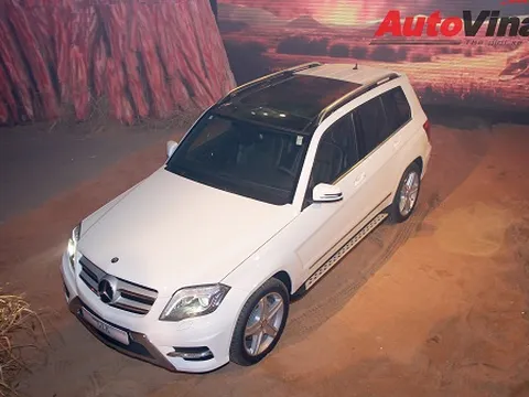 Mercedes GLK 2013 ra mắt tại Sài Gòn