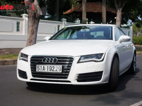 Cận cảnh Audi A7 Sportback tại Việt Nam