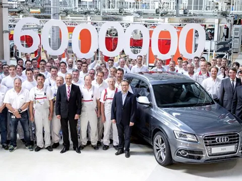 6 triệu xe Audi có quattro đã xuất xưởng