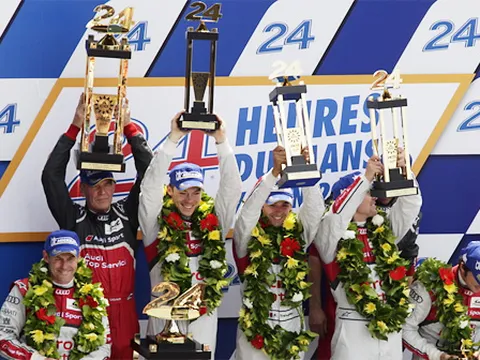 Audi lần đầu thắng Le Mans 24h với xe hybrid