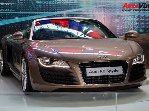 R8 Spyder nổi bật nhất gian hàng Audi VMS 2012