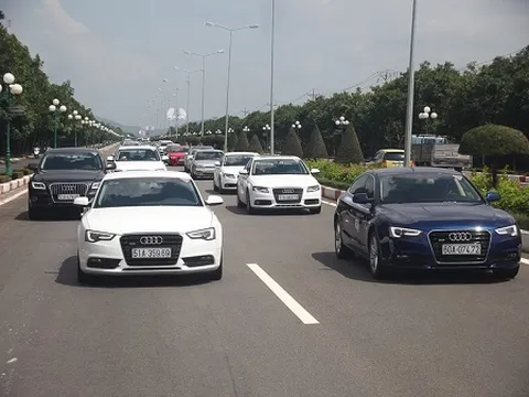 25 xe Audi offline hoành tráng ở Vũng Tàu