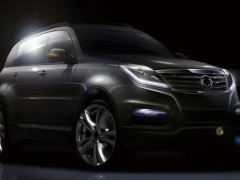 "Lộ diện" xe 7 chỗ mới từ Hàn Quốc