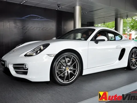 Porsche Việt Nam giới thiệu Cayman 2013