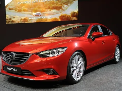 "Ảnh sống" Mazda 6 2014 tại triển lãm Paris