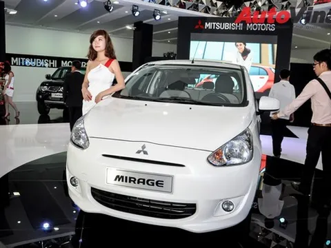 Mitsubishi Mirage sẽ "full option" tại VN