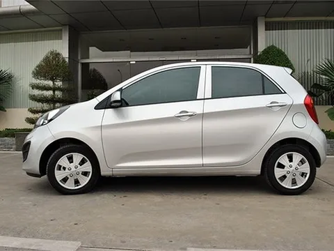 Cận cảnh Kia Morning EX lắp ráp tại Việt Nam