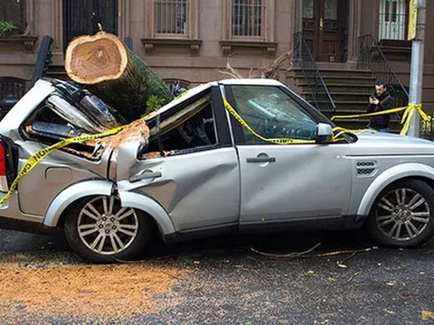 Ảnh : Siêu bão Sandy tàn phá nước Mỹ