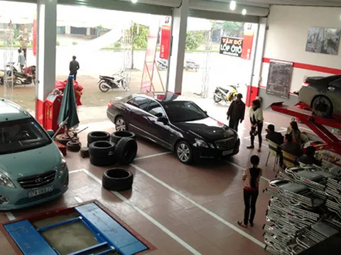 Miền Trung có thêm nơi bảo dưỡng lốp hiện đại