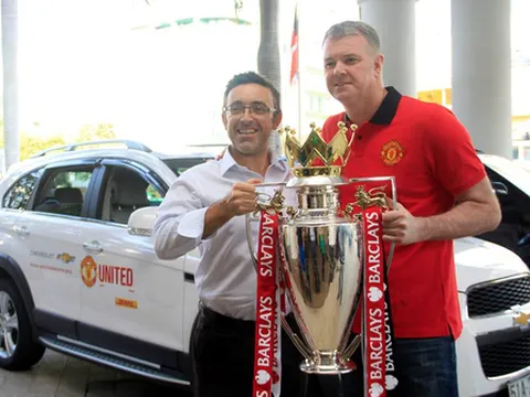 Chevrolet đưa cúp Premier League đến Việt Nam