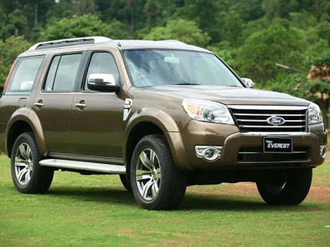Ford Everest bán chạy tại Việt Nam