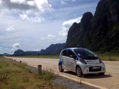Xe điện vòng quanh thế giới đã đến Việt Nam