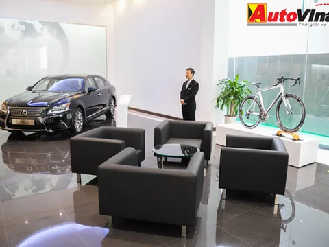 "Choáng" với độ sang trọng của Lexus Sài Gòn