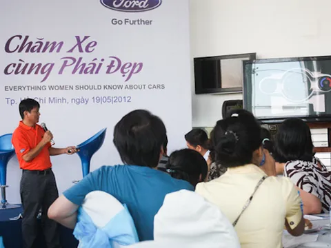 Ford Việt Nam tiếp tục "chăm xe cùng phái đẹp"