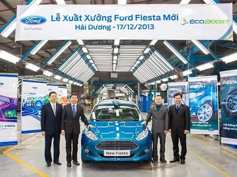 Ford VN chính thức xuất xưởng Fiesta Ecoboost