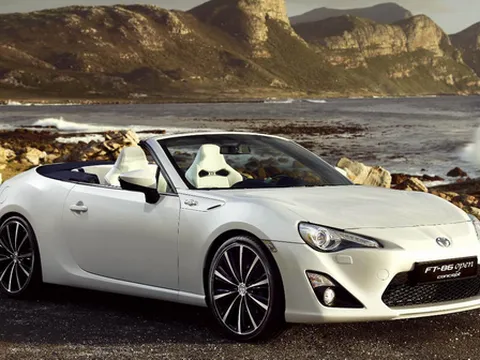 Thông tin chính thức về Toyota 86 mui trần