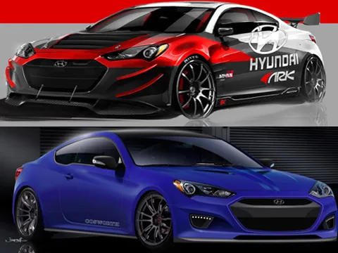 Hyundai đem Genesis Coupe "độ" đến SEMA 2012