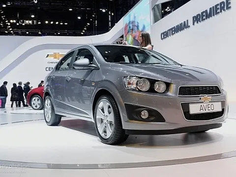 [Geneva 2011] Chevrolet Aveo Sedan