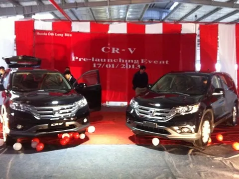 Lộ ảnh Honda CR-V 2013 lắp tại Việt Nam