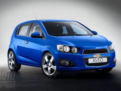 Chevrolet Aveo mới chính thức lộ diện