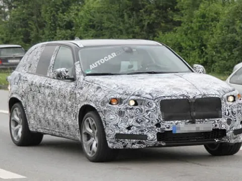 "Chộp" BMW X5M mới trên đường thử
