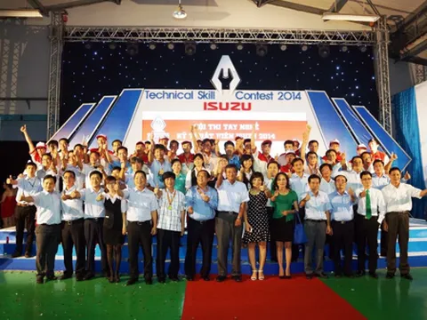 Tưng bừng thi tay nghề Isuzu lần thứ 11