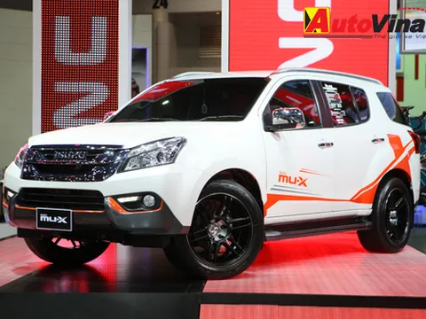 Isuzu MU-X: SUV dựa trên bán tải D-Max